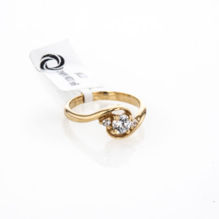 ANILLO COMPROMISO 18K